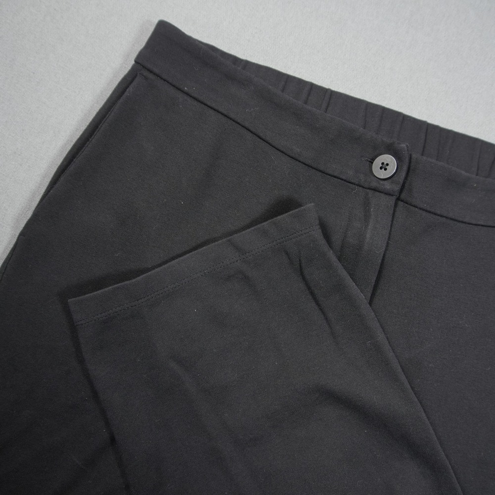Eileen Fisher Tencel Lyocell Stretch Pull On Women Pants S Office Business